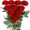 10Pcs Artificial Roses Flowers, Realistic Blossom Roses, Real Touch Silk Rose, Single Fake Flower Long Stem Bouquets for Home Wedding Party Decoration